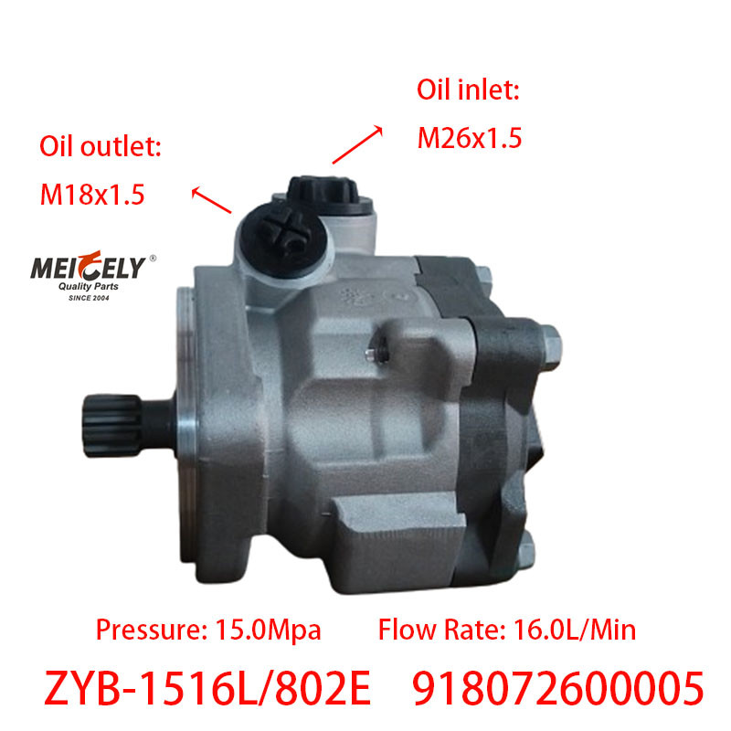 918072600005 Sany Heavy Industry Steering Booster Pump
