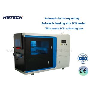 China Automatic Inline Separating Automatic Feeding With PCB Loader Inline V-Cut PCB Separating on sale China Automatic Inline Separating Automatic Feeding With PCB Loader Inline V-Cut PCB Separating on sale