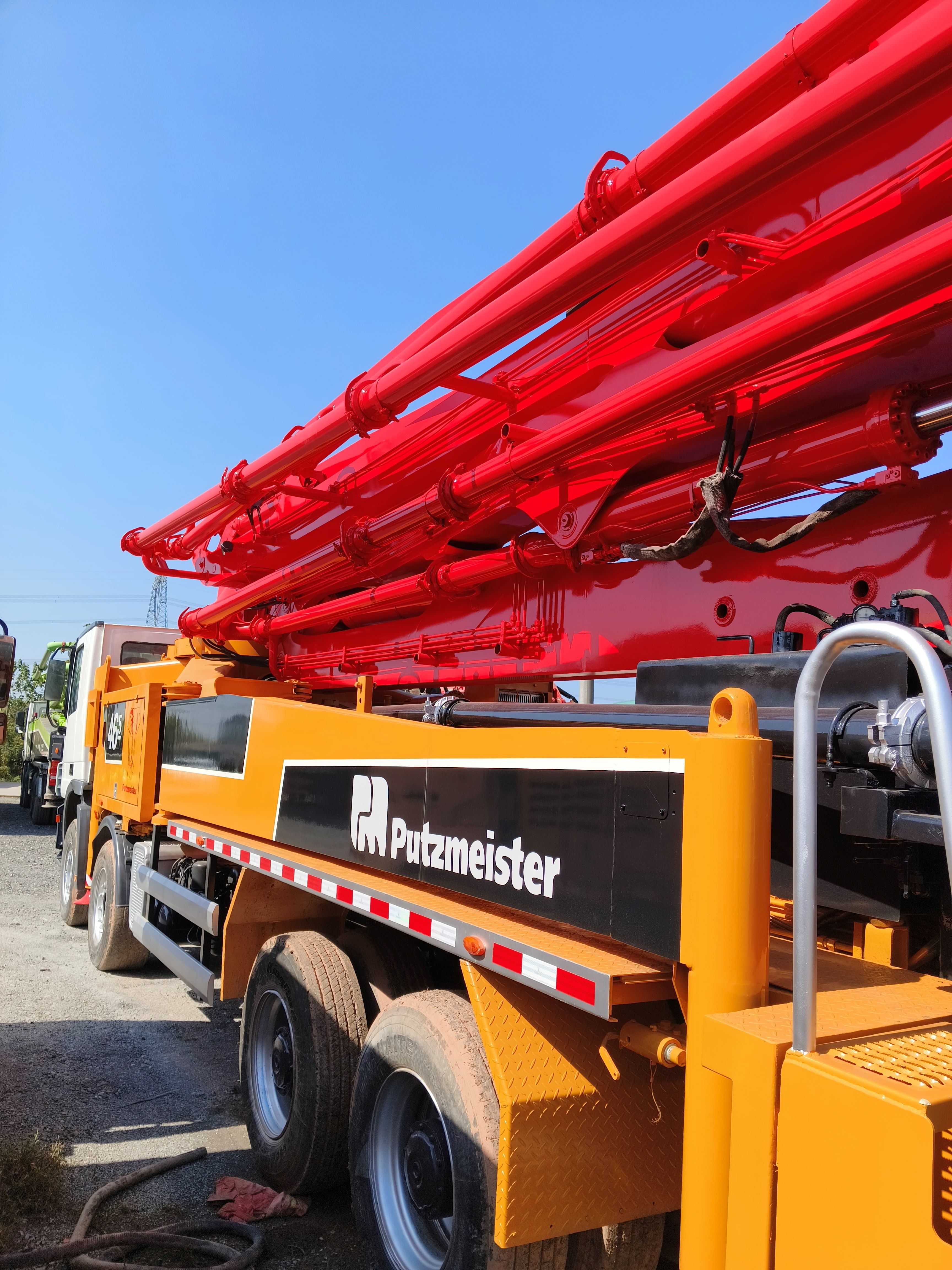 Putzmeister Concrete Pump Truck 46 Meters High Cost Performance High End Line Products