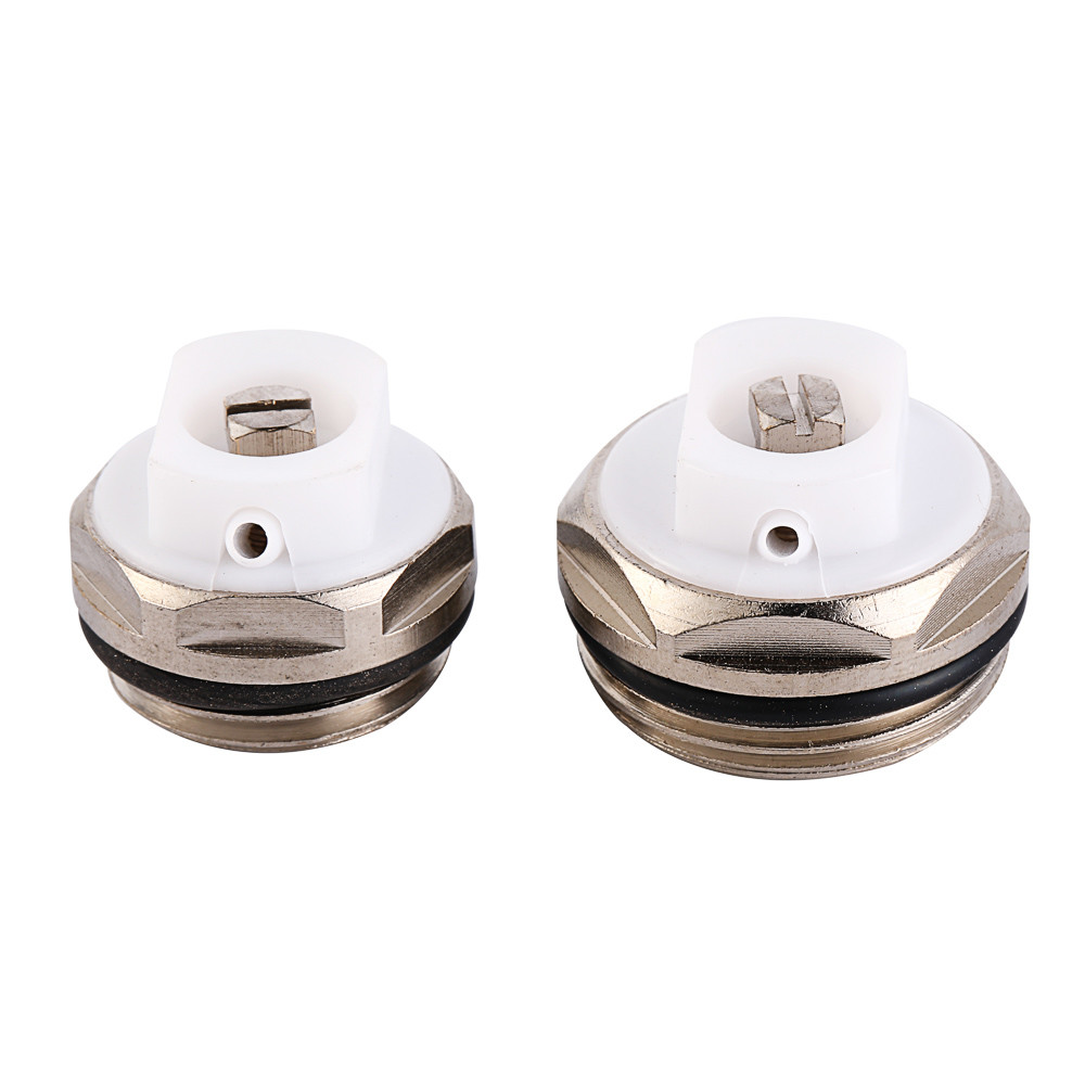 Brass Air Vent Valve For Radiator Size 1/2'' 3/4" White Painting 18.5G
