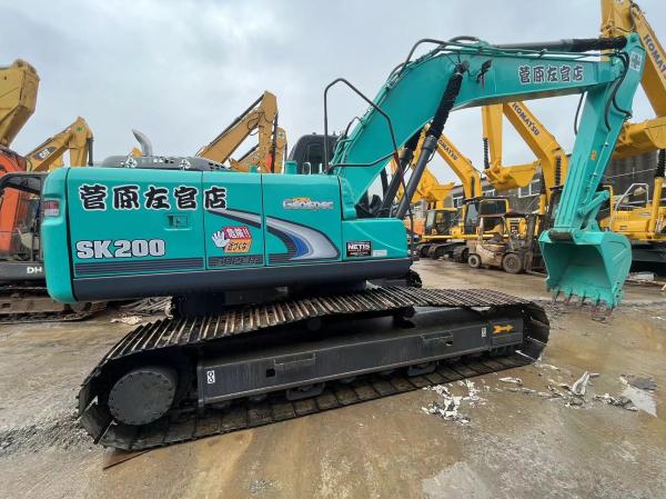 Original 80% New Kobelco SK200-8 Hydraulic Crawer Excavator Secondhand Digger