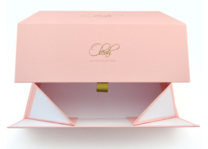 Collapsible Magnetic FSC 157gsm CMYK Foldable Paper Box