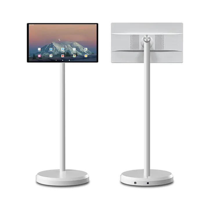 Wall Mount Smart Tv With Voice Control Adjustable Screen Standbyme Player 4GB 64GB MTK8183 CPU