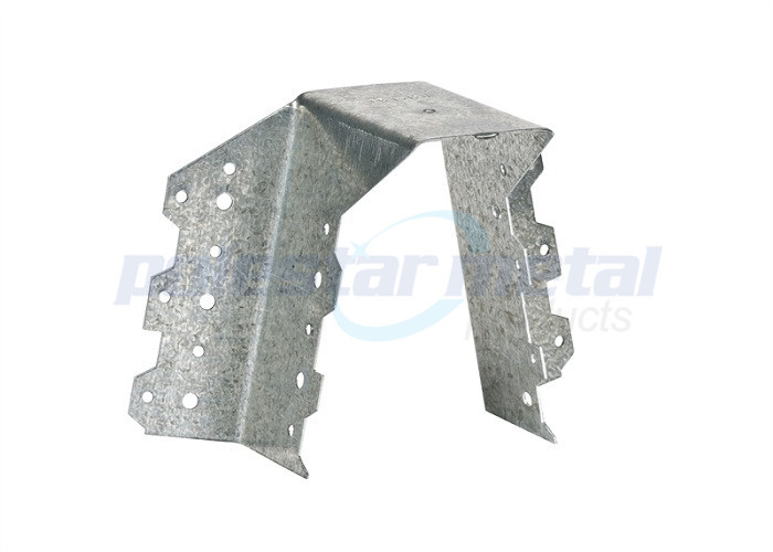 Galvanised Steel Construction Hardware , Connecter Pine Joist Hangers For Steel Beams