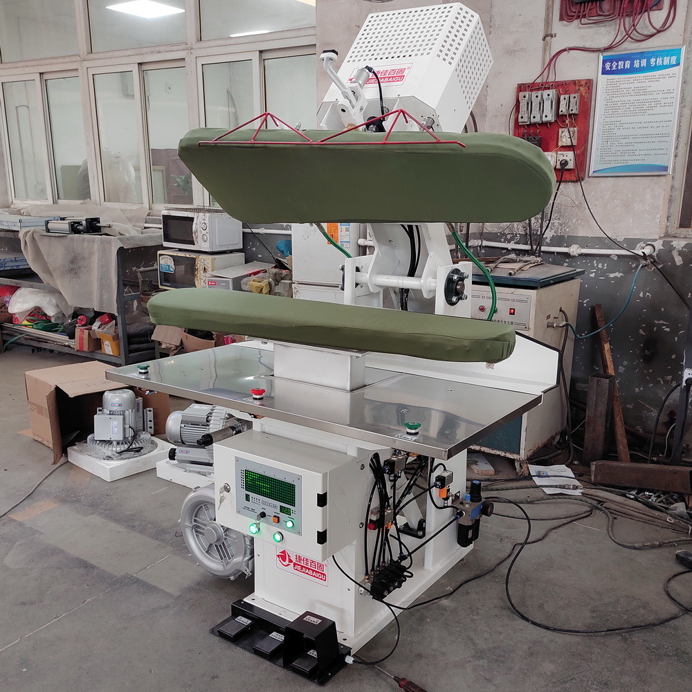 PLC Universal Vertical Steam Press Machine Dry Heating System
