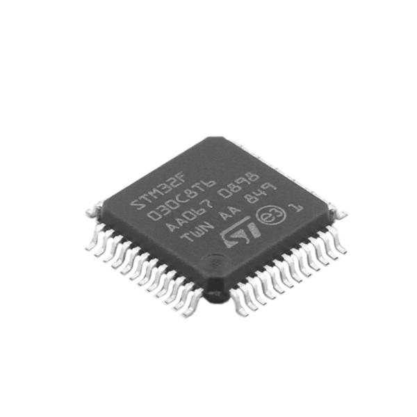 China STM32F030C8T6 IC STM32F030C8T6 LQFP48 New Original Chip MCU MICROCONTROLLER RISC Microcontrol Electronic Components on sale