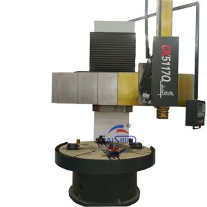  CK5117 Fanuc Vertical Turret Lathe Machine Tool Metal Turning Machines Manufactures