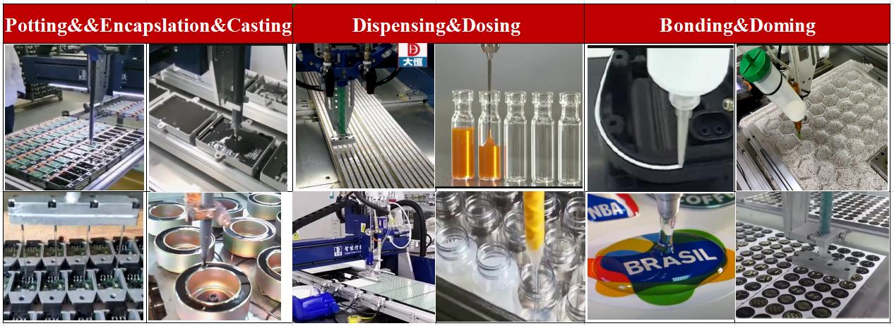 3 Axis Automatic Liquid Dispenser Machine For Industrial Glue Dispensing
