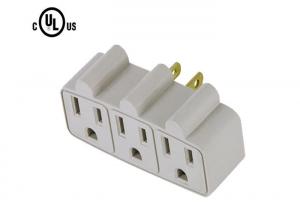 UL Listed AC Power Plug Adapter Witth 3 Outlet Surge Protector Wall Tap 15A 125V 60HZ Manufactures