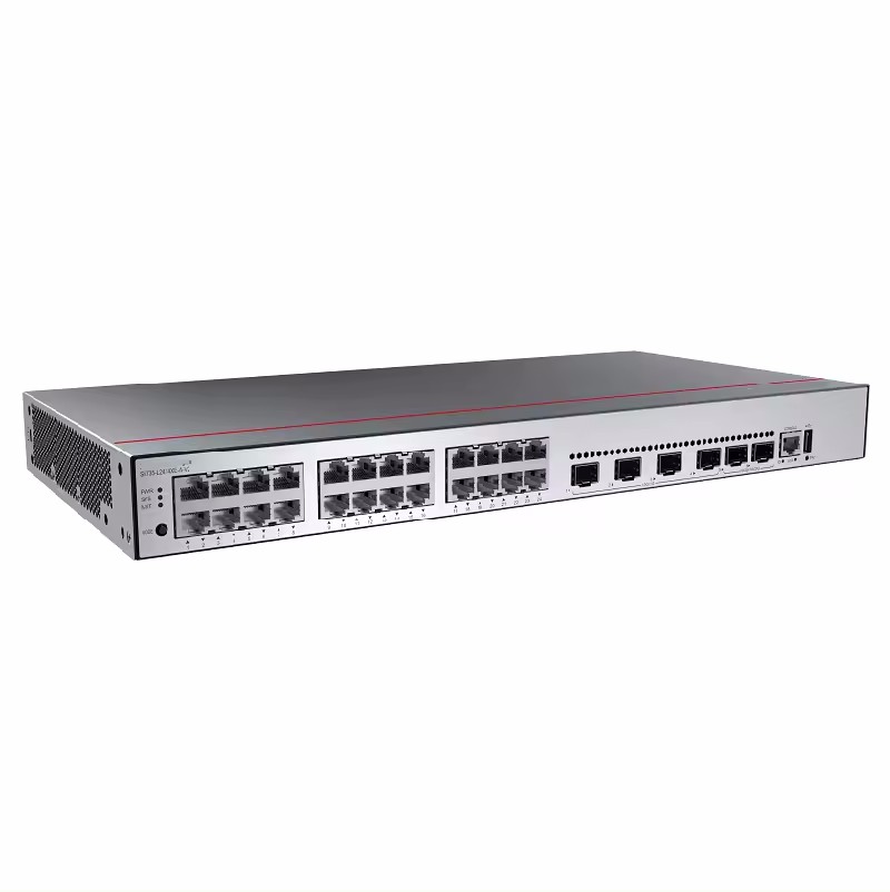 Private Mold 24-Port 98012011 S5735-L24T4XE-A-V2 Network Switch with 10/100/1000BASE-T Ethernet and 10-gigabit SFP Ports