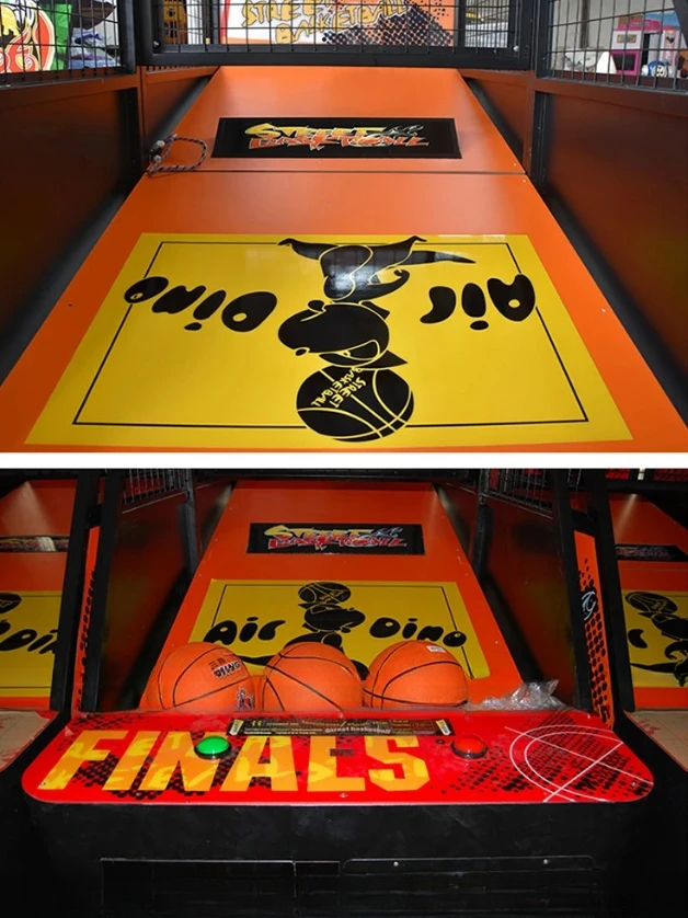 Dreamland coin operated arcade basketball machine ticket redemption folding basketball arcade game machine for sale