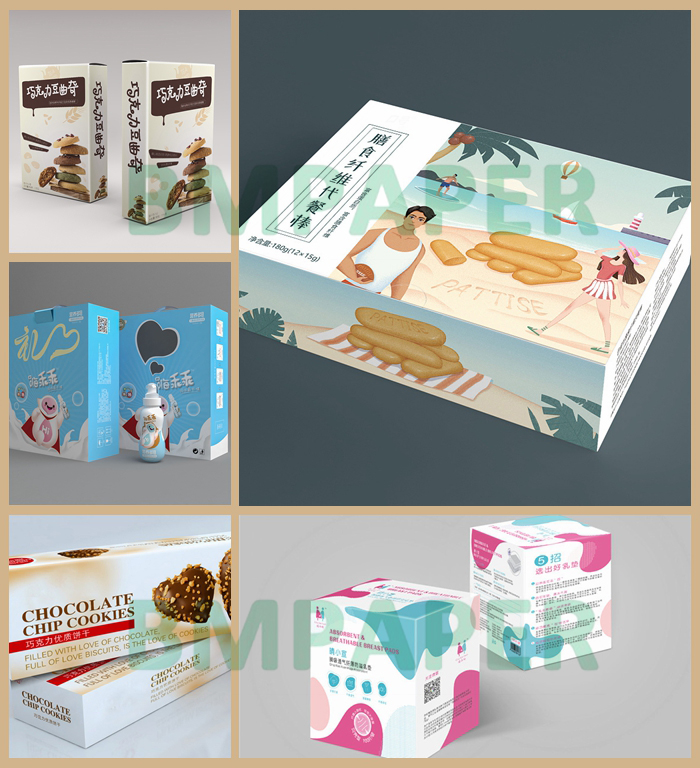 270gsm 325gsm Food Grade FBB Board For Biscuits Boxes High Bulk 29.5'' x 42''