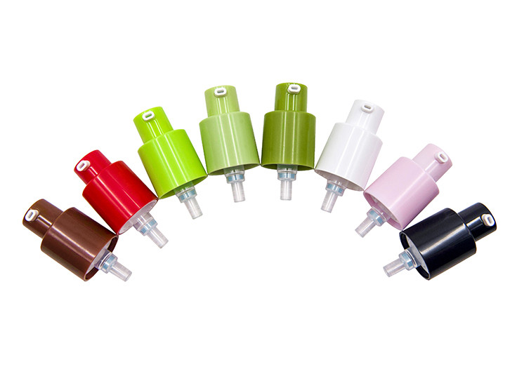 Multi Colors Plastic Treatment Pump Non Spill With External Spring