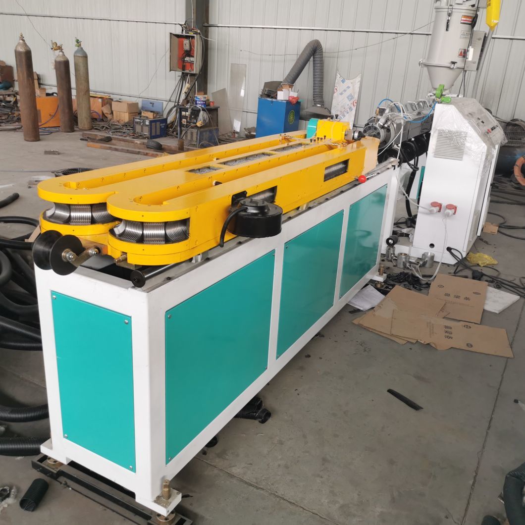 PP PE PVC PA Single Wall Corrugated Pipe Production Line Making Machine