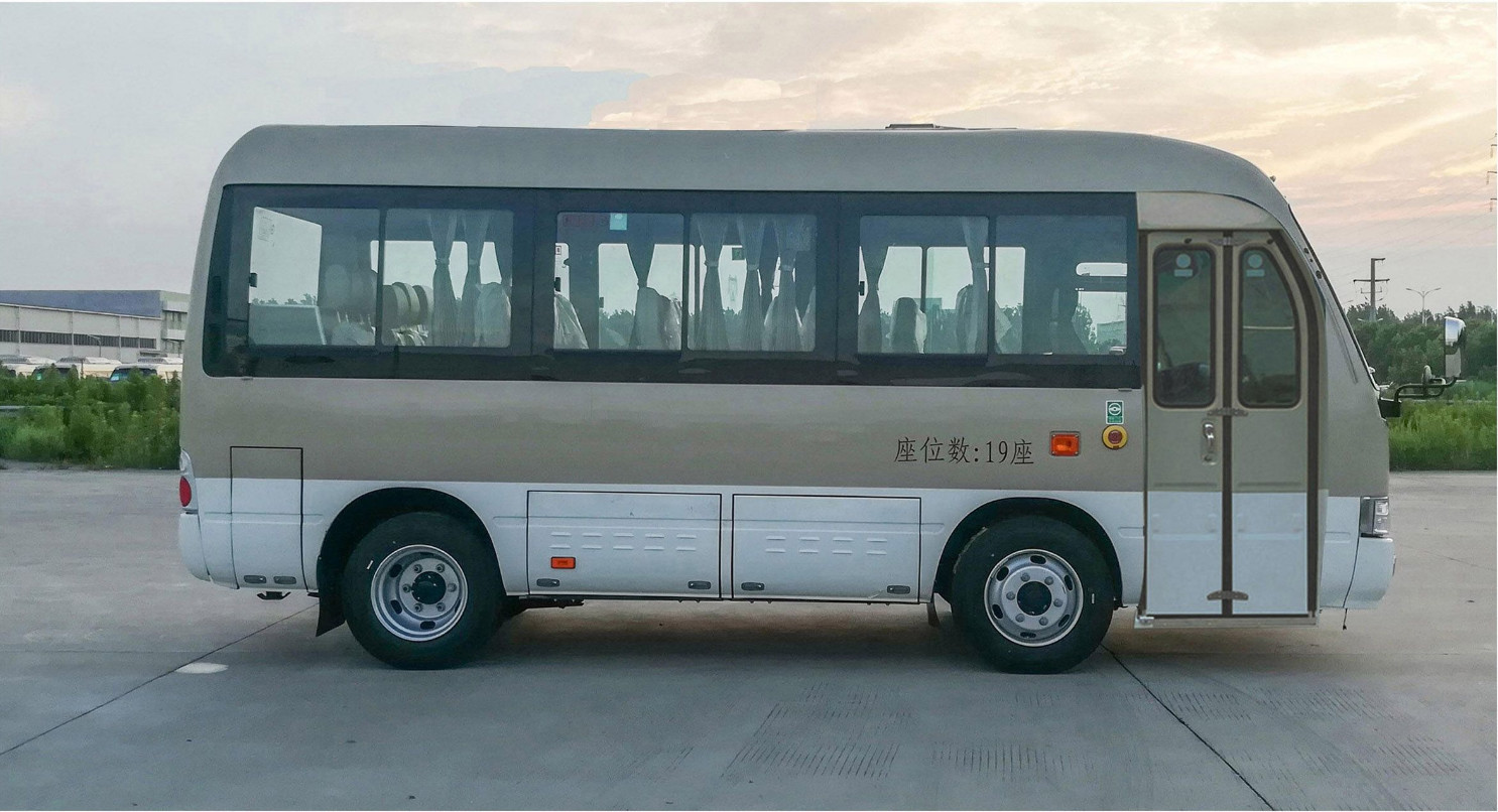 Jiangling Jingma 10-19-Seater Pure Electric Tourist Bus With 300 Kilometers Range