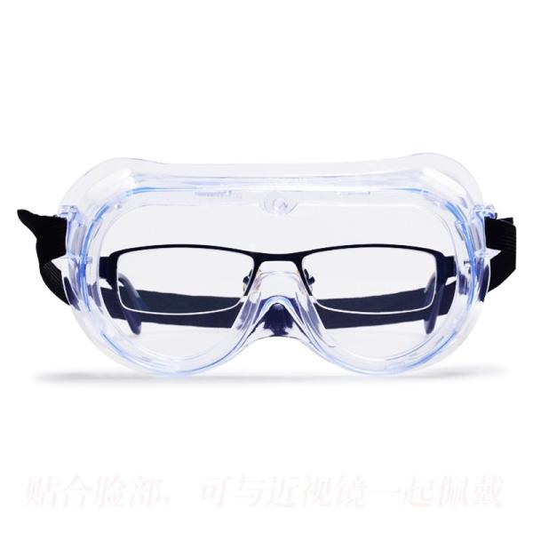 Hospital Use Medical Safety Goggles , Medical Protective Goggles For Eye