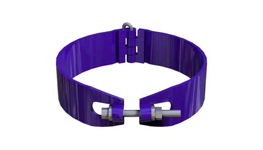 API Standard 5 1/2 Oil Well Use Pintype Stop Collar for Centralizer with Stand High Axial Forces.