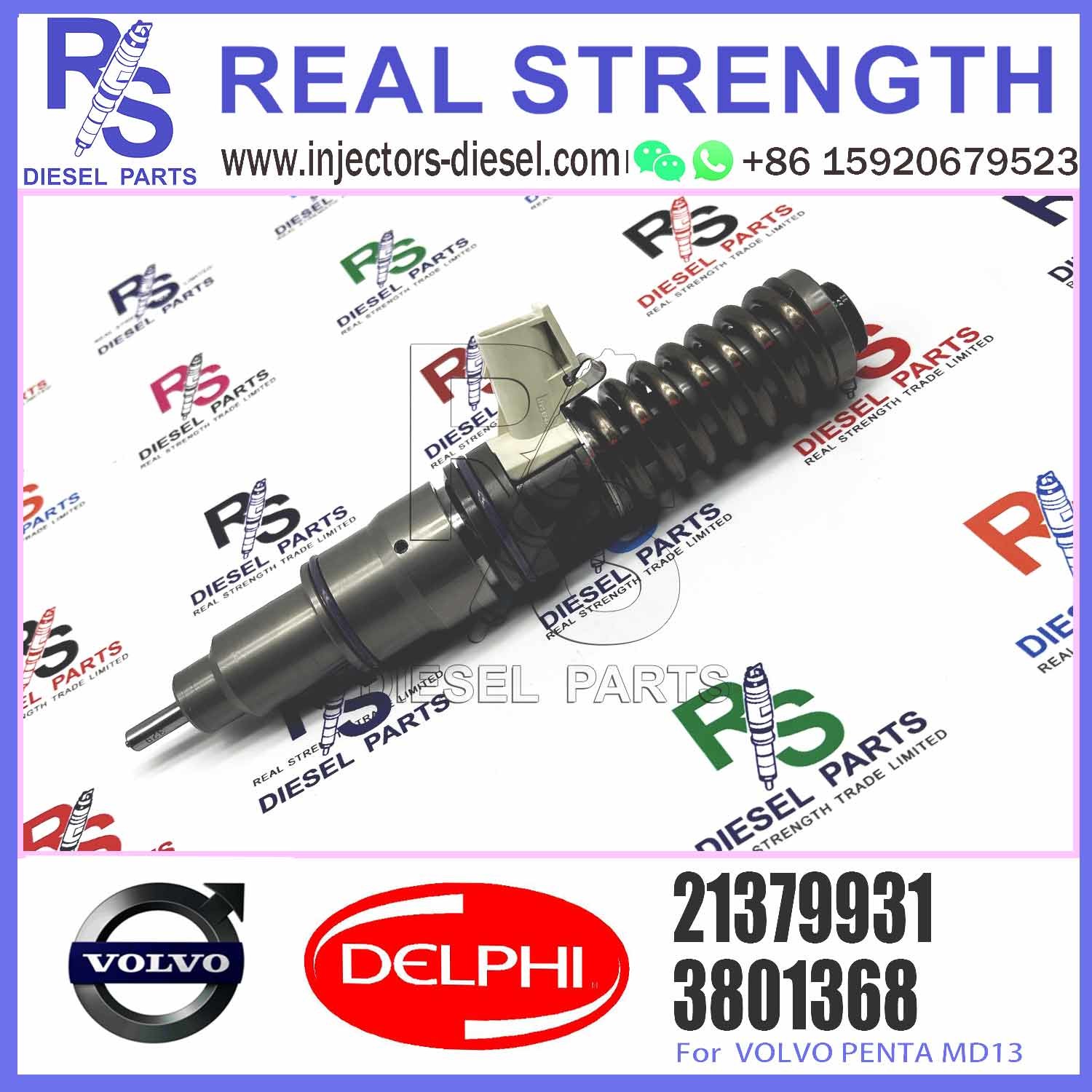 21379931 21379931 Injector Nozzle Shiyan Supply Diesel Fuel Injector 21379931 Injector Nozzles