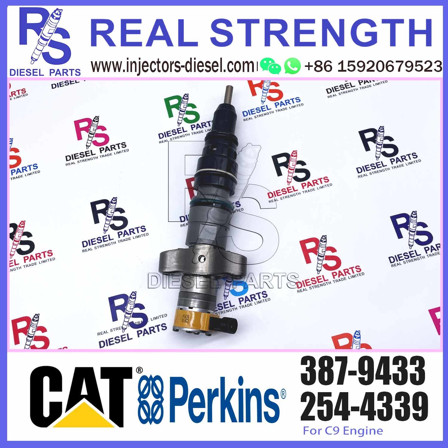 20r-8064 20r8064 Injector 20r-8968 20r8968 Fuel Injector 387-9433 3879433 330d 336d D6R C9 Engine Nozzle Assy 5577633