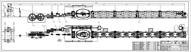Tubular Type Cable Stranding Machine CE / SGS Certificated Long Working Life