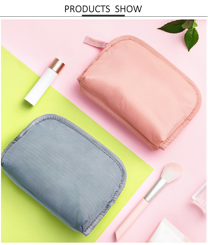 Custom Waterproof Toiletry Oxford Makeup Cosmetic Bags