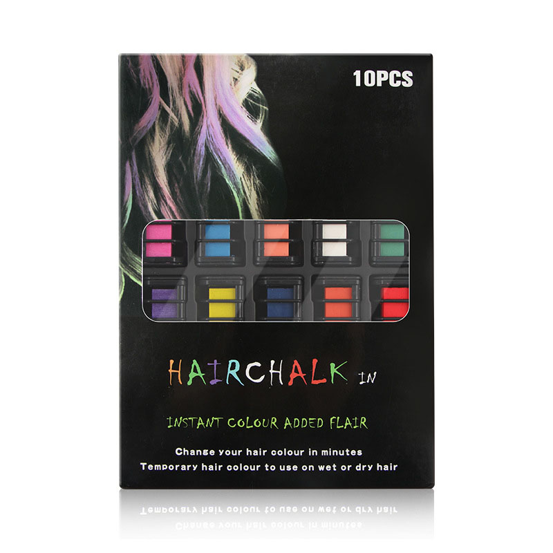 95 ml Volume Salon Hair Color Hair Chalk Comb Customize Temporary Washable Dye for Kids