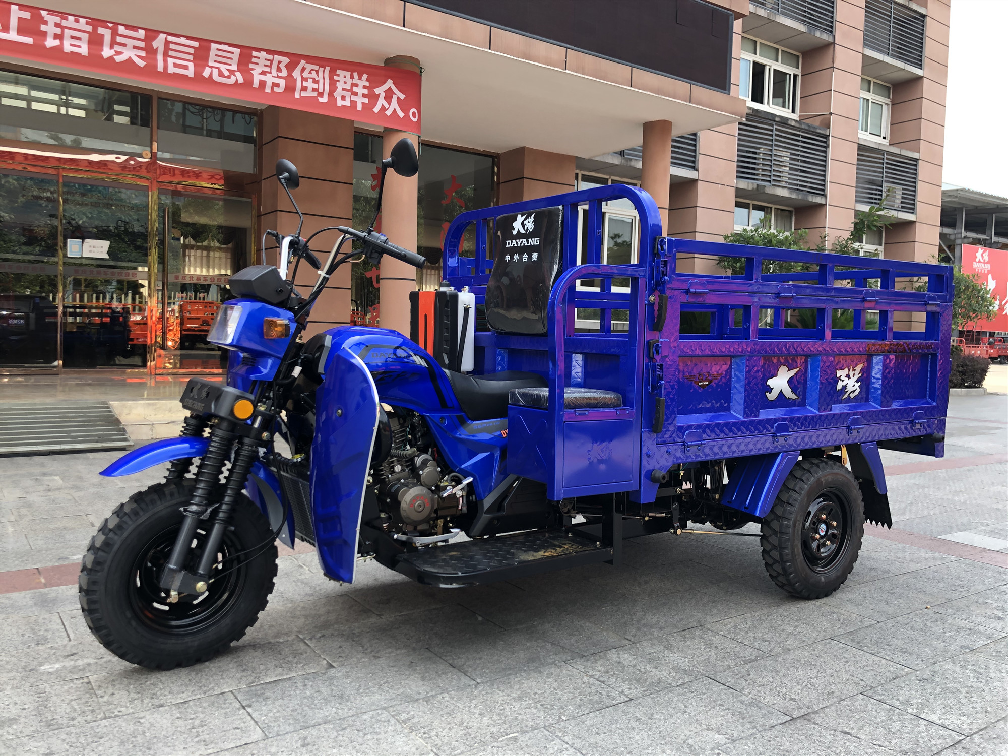 DAYANG Heavy Loading Tricycle 175CC/200CC/250CC Q2 Cargo Tricycles for Cargo Delivery