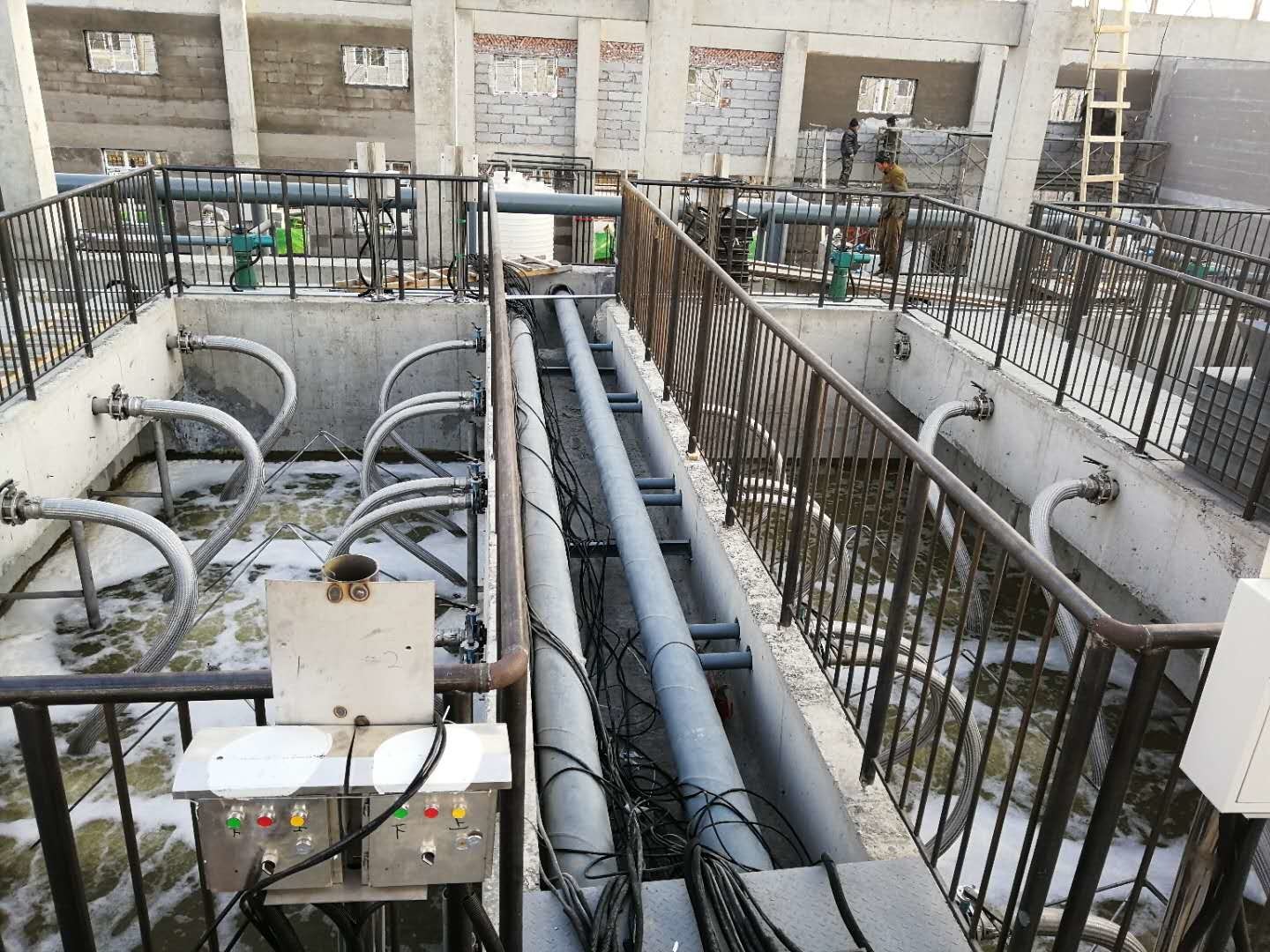 0.05um Hollow Fiber Reactor For Sewage Treatment PVDF Submerged Mbr Membrane