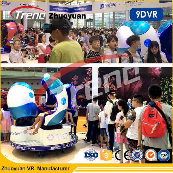 20 PCS VR Games 9D Virtual Reality Cinema with Electric Motor System / Two Egg Cabins