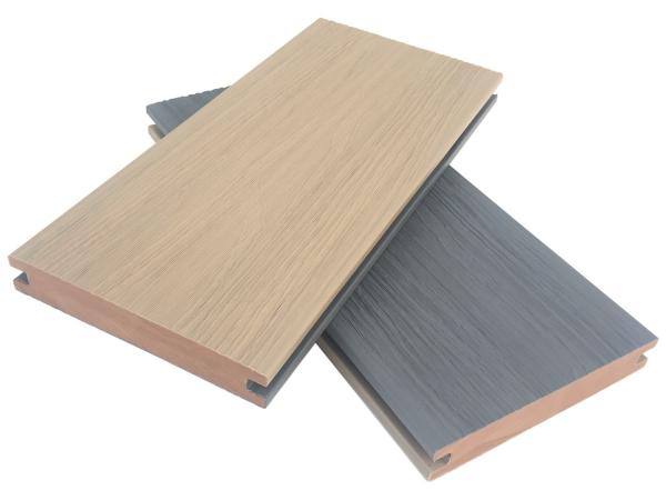 138x23 Double Color WPC Decking Boards Composite Coextrusion Floor Wood For