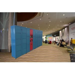 Wireless Monitoring Delivery Parcel Collection Lockers With Secured Electronic