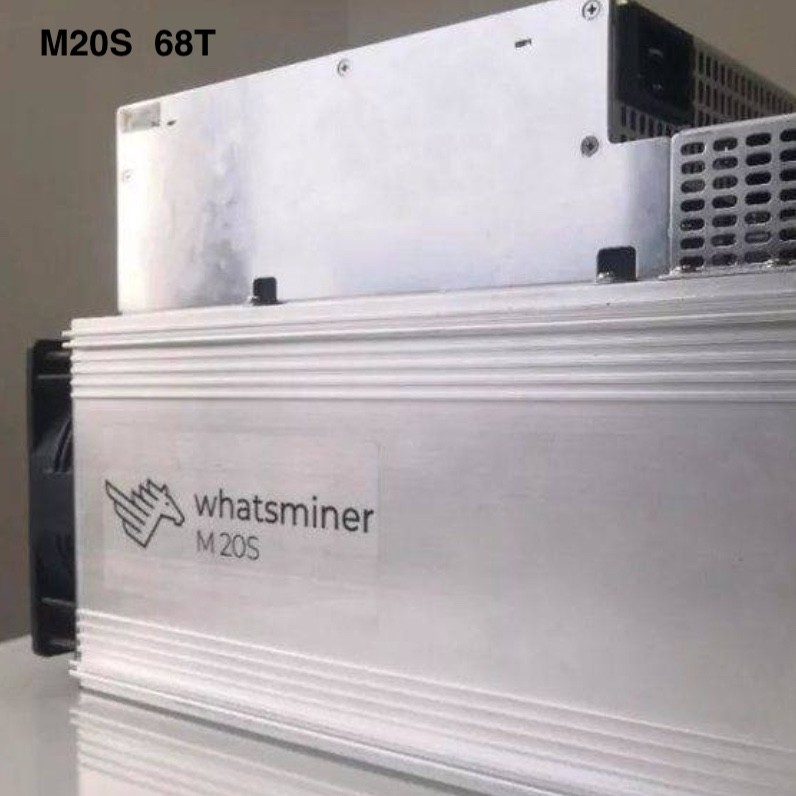 7nm Chips BTC Miner Machine MicroBT Whatsminer M20s 68T 3000W-3600W