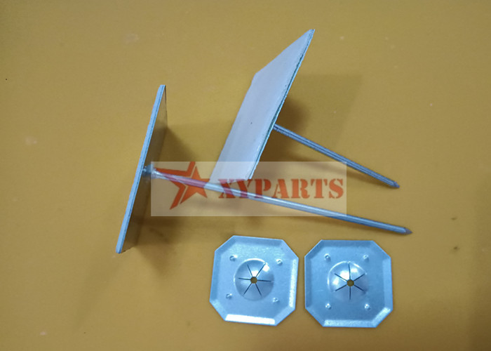 Hvac System Aluminum Metal Insulation Stick Pins For Fixing Rockwool Board