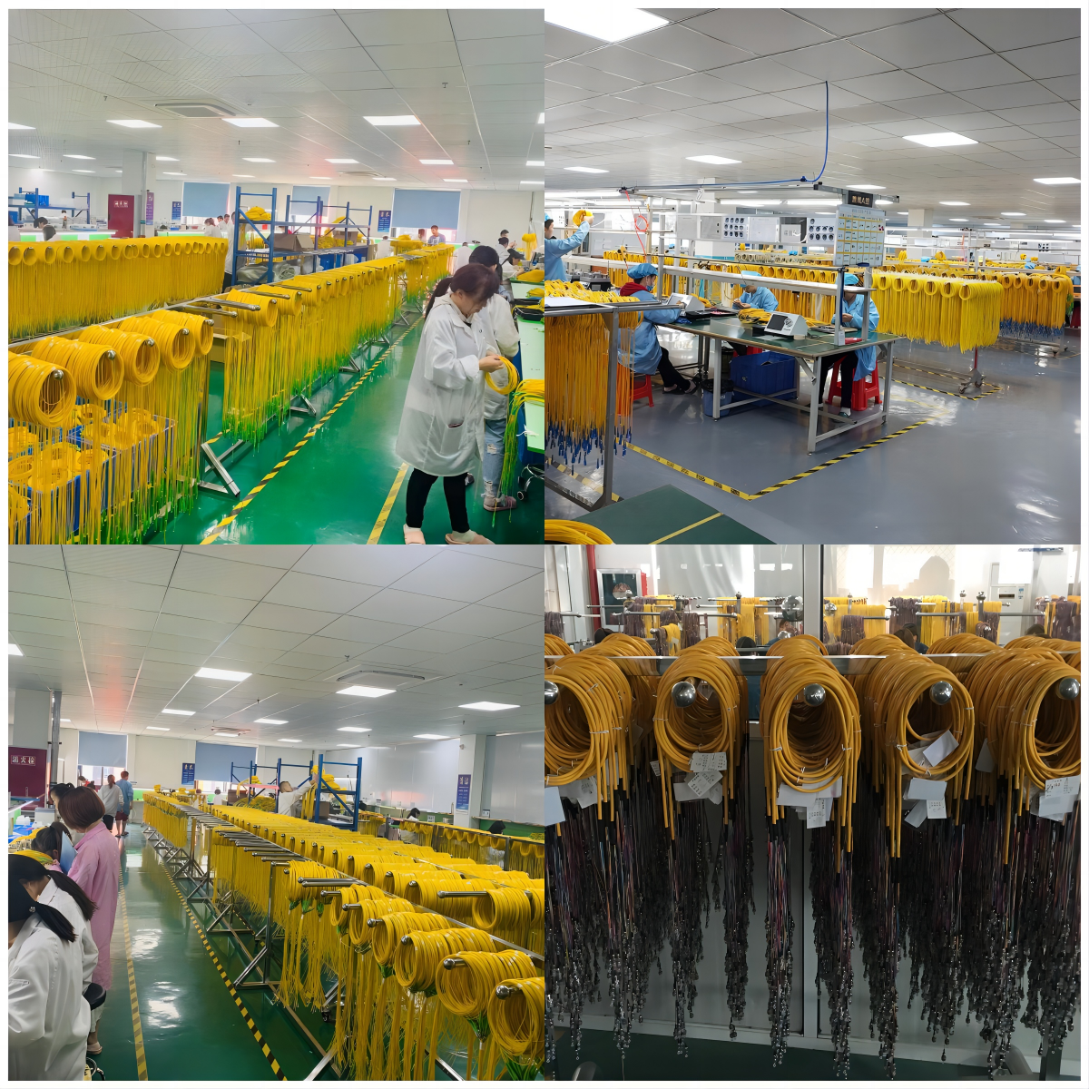 Portable Retractable Fiber Optic Cable Reel With Length 100M 200M 500M Armored Tactical Fiber Optic Patch Cord