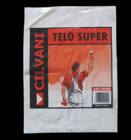 make to order painter drop dust sheet,dust proof transparent dust sheet cover made in china, transparent plastic cover s