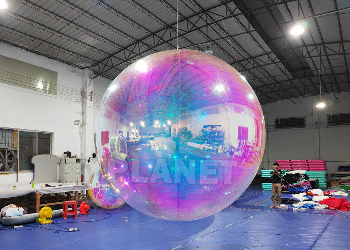 PVC Mirror Balls Christmas Decoration Inflatable Mirror Disco Ball Balloon