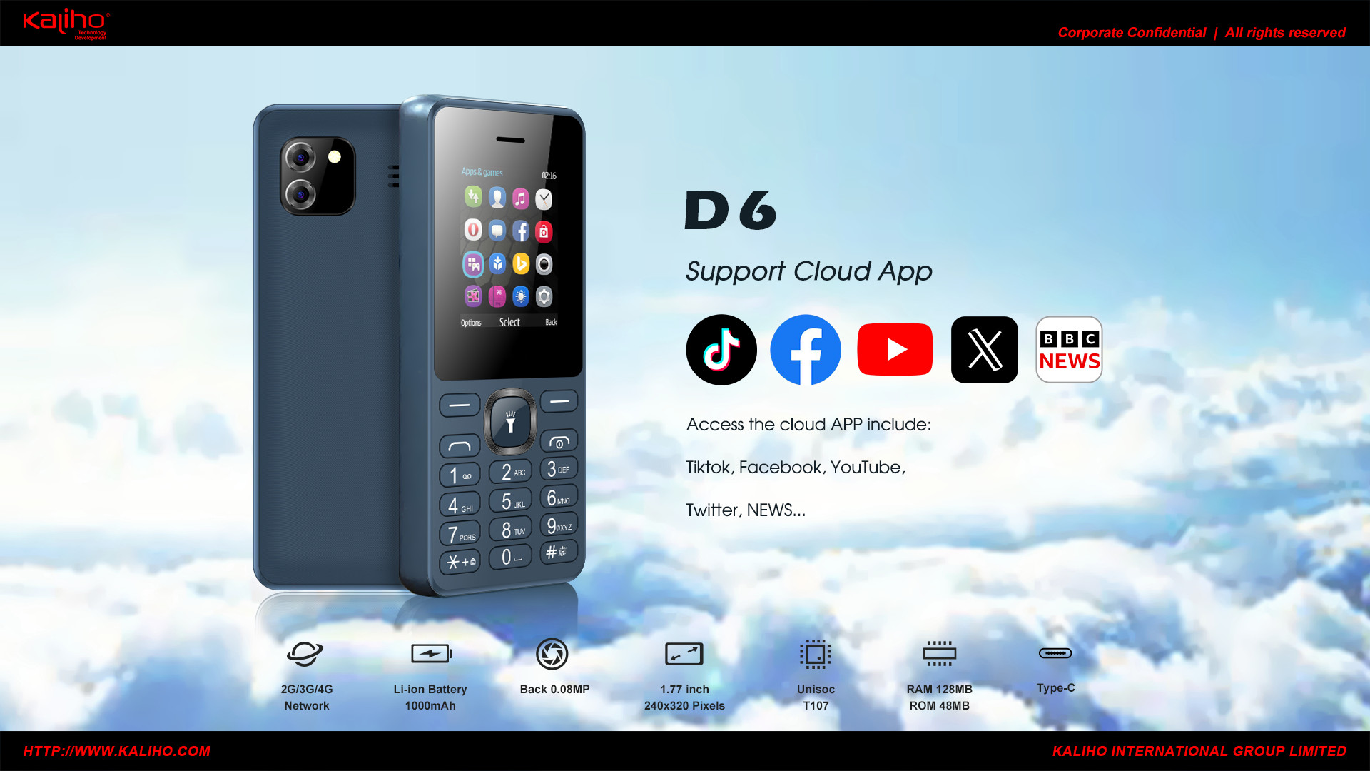 0.08MP Camera Type 2G Network Cell Phones Only 110g Long Battery Life