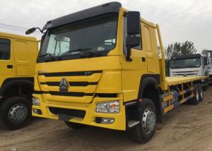 China ZZ1257N4641W 336HP SINOTRUK Flat Bed Cargo Truck on sale