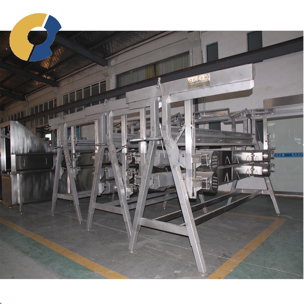 Automatic Poultry Farm Machinery Duck Turkey Chicken Slaughter Bleeding Equipment