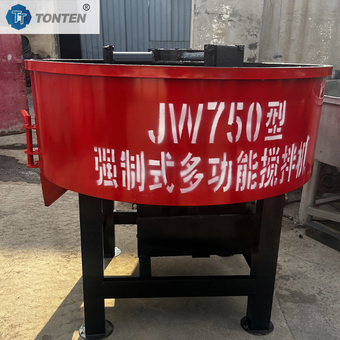 Automated Versatile Pan Mixer For Construction Mixes Reliable Performance