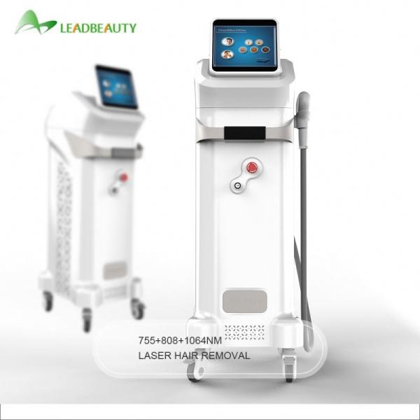 Triple wavelength! 800w Germany laser bars Hot sale new technology 808 755 1064