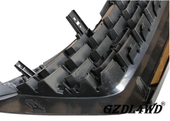 Matte Black Toyota Fortuner Front Grill TRD Style With Tough Automobile Standard ABS