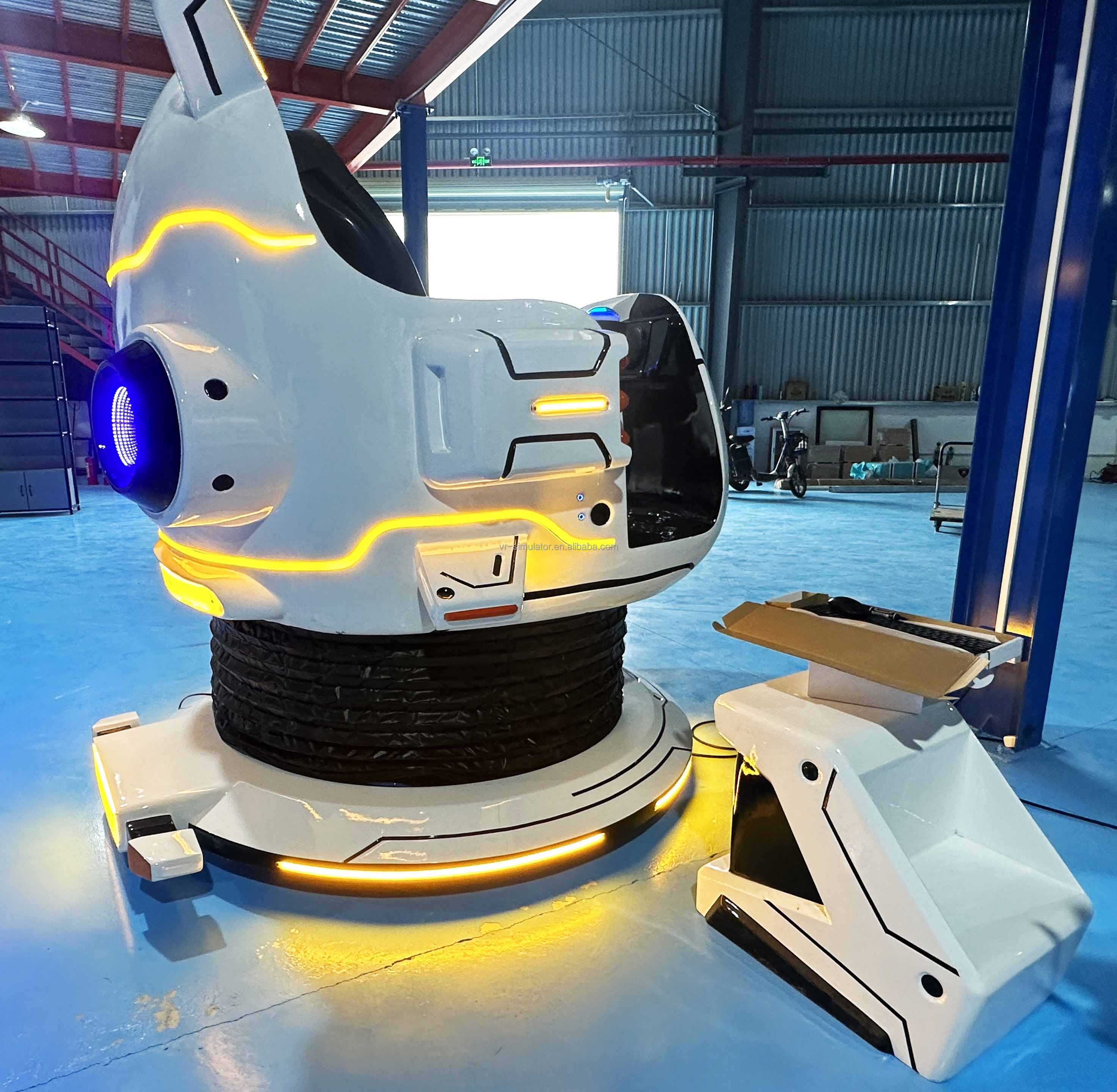 Dreamland 9D VR Panda Adventure Twin VR UFO 360 Virtual Reality Amusement Equipment 360 VR Chair
