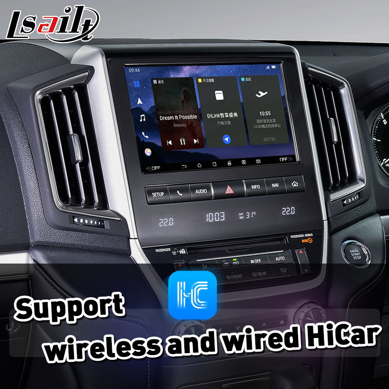 Lsailt CP AA Android Multimedia Video Interface for Toyota Land Cruiser 200 GXL Sahara VX VXR VX-R LC200 2016-2021