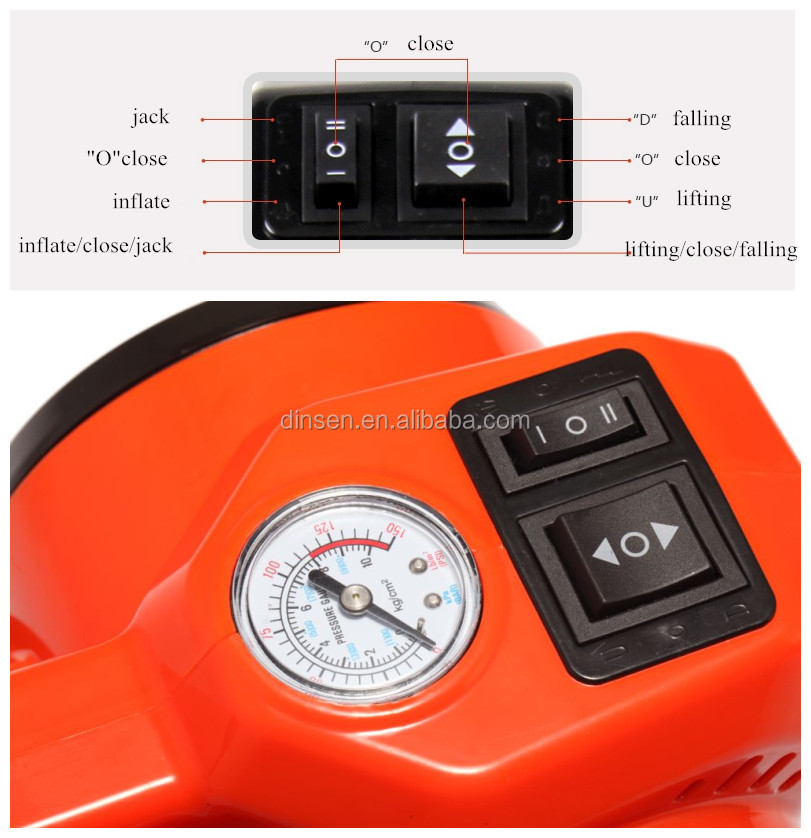 Multifunctional 12v Electric Hydraulic Jack Metal Material BMC Packing