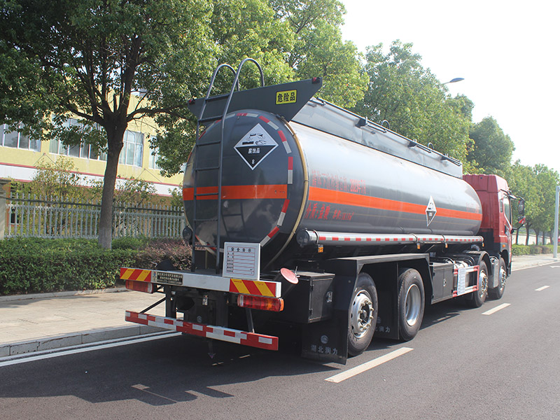 Jiefang Corrosive Tank Transport Vehicle Transporter 19 Cubic Meters EURO 5