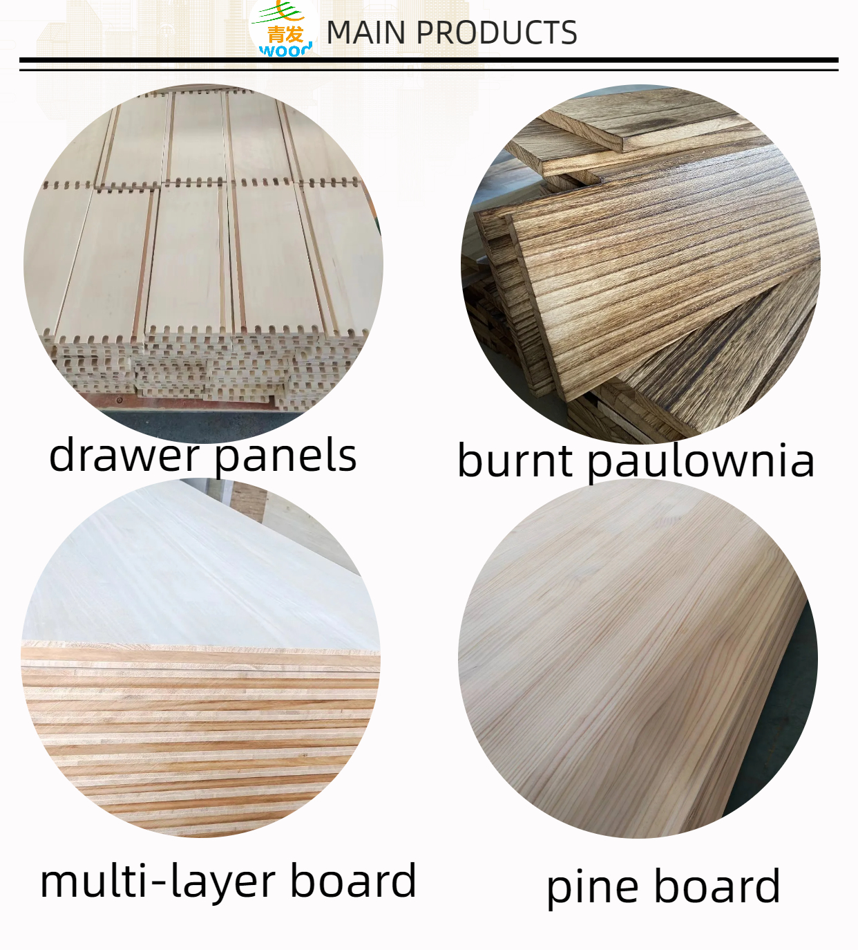 Moisture Content 8%-12% Solid Wood Board Paulownia Lumber Direct Supply for Wooden Box