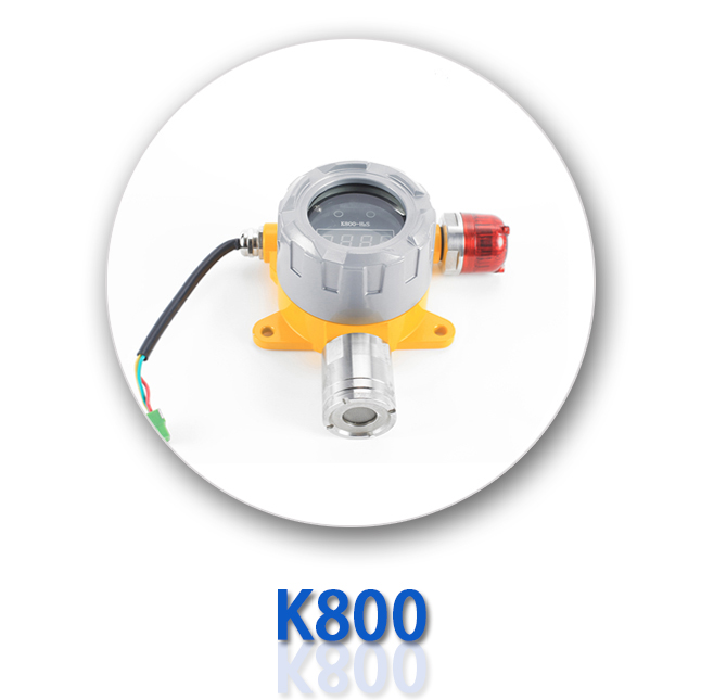 Industrial Stand Alone Gas Detector Wireless 20mA LOT K500 3500g DC 24V