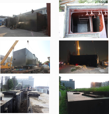 Industrial Waste Water Treatment Plant , Sewage Treatment Plants For Rural Homes