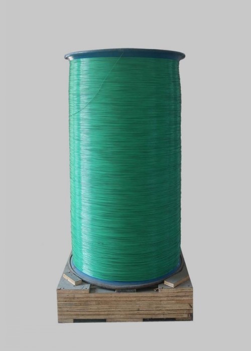 Metal Steel Coil Nylon Coated Wire Good Gloss Multi Bright Color Smooth Coating